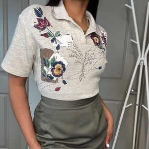 🎯Womens Tan Teddi Sport Shirt